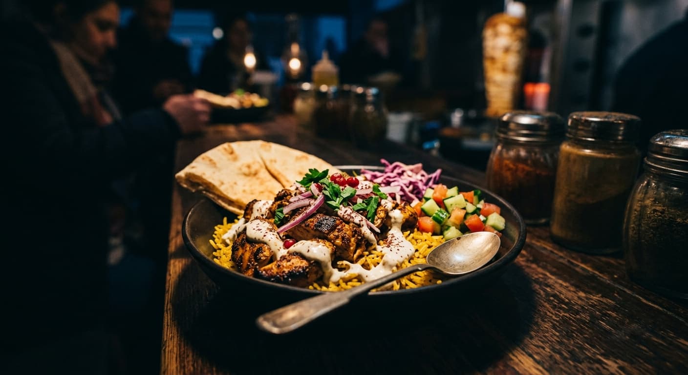 Chicken Shawarma Rice Bowls