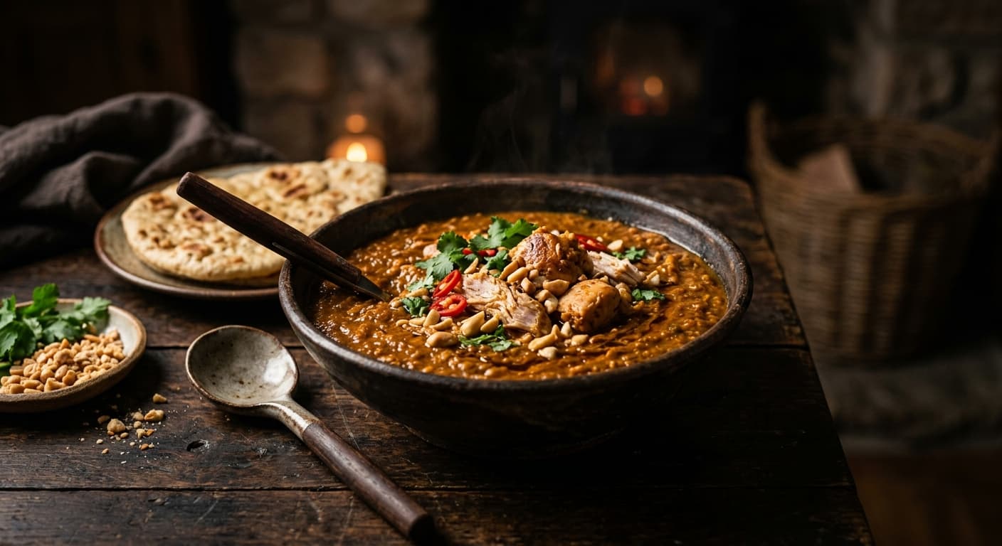 West African Peanut Chicken Stew
