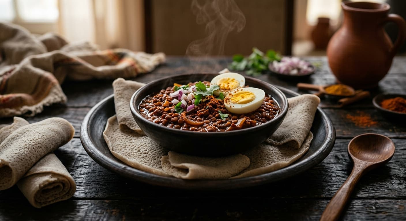 Misir Wot (Ethiopian Spiced Lentils)