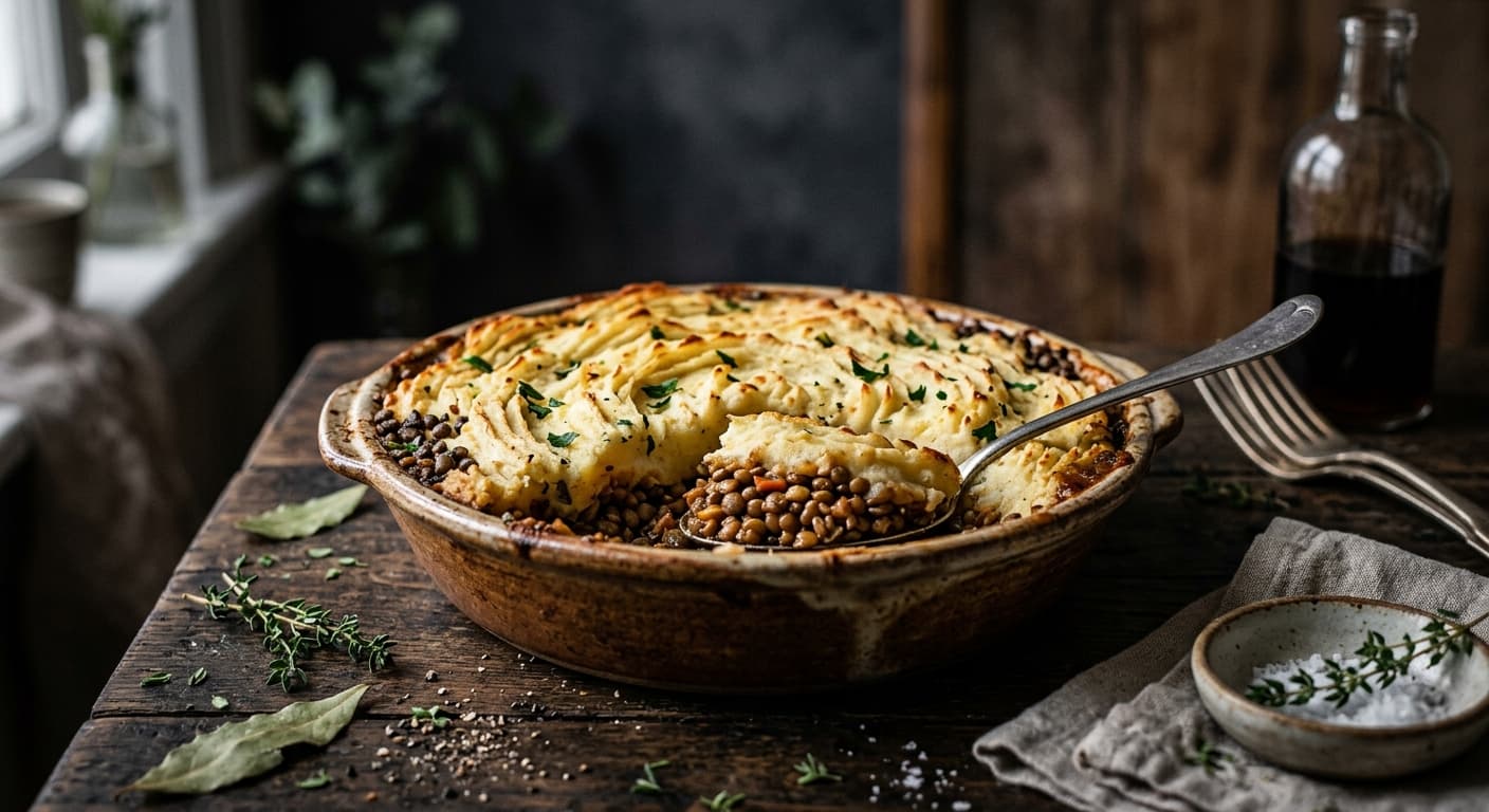 Vegetarian Lentil Shepherd's Pie